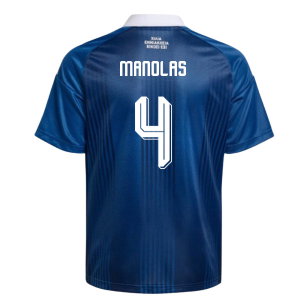 2026-2027 Greece Away Shirt (Kids) (Manolas 4)