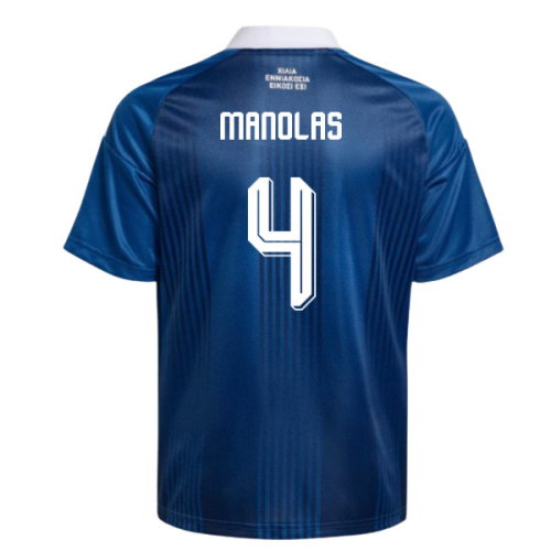 2026-2027 Greece Away Shirt (Kids) (Manolas 4)