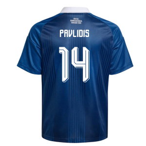 2026-2027 Greece Away Shirt (Kids) (Pavlidis 14)