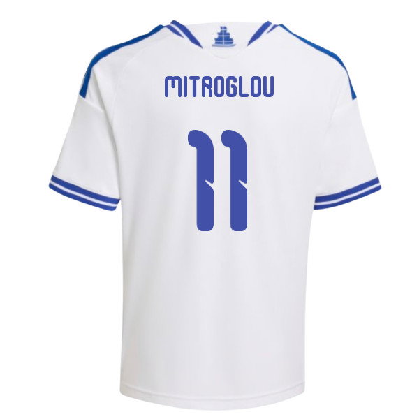 2026-2027 Greece Home Shirt (Kids) (Mitroglou 11)