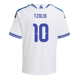 2026-2027 Greece Home Shirt (Kids) (Tzolis 10)