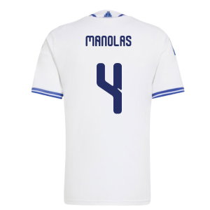 2026-2027 Greece Home Shirt (Manolas 4)