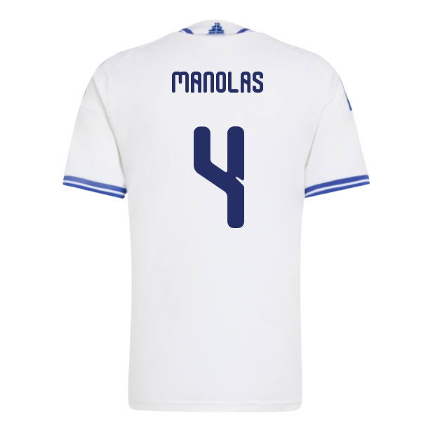 2026-2027 Greece Home Shirt (Manolas 4)
