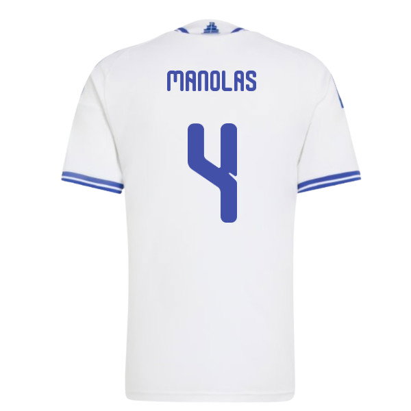 2026-2027 Greece Home Shirt (Manolas 4)