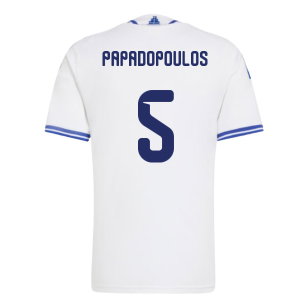 2026-2027 Greece Home Shirt (Papadopoulos 5)