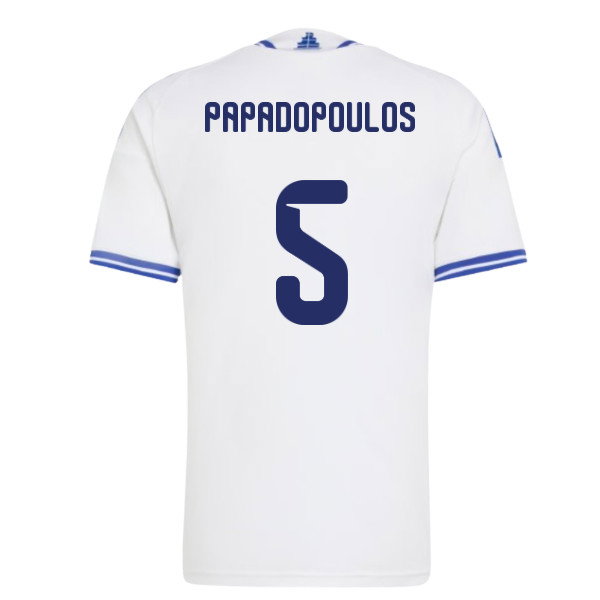 2026-2027 Greece Home Shirt (Papadopoulos 5)