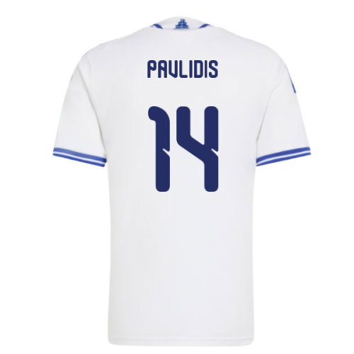 2026-2027 Greece Home Shirt (Pavlidis 14)