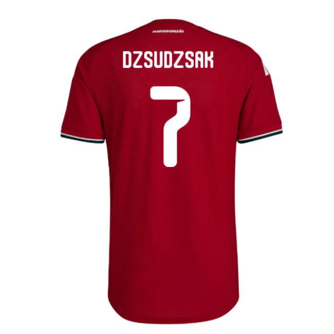 2026-2027 Hungary Authentic Home Shirt (Dzsudzsak 7)