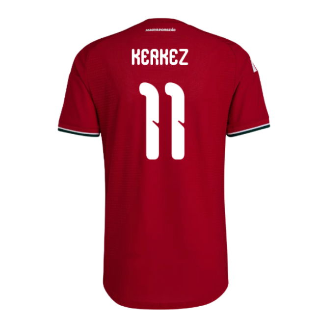 2026-2027 Hungary Authentic Home Shirt (Kerkez 11)