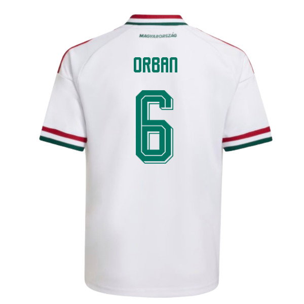 2026-2027 Hungary Away Shirt (Kids) (Orban 6)