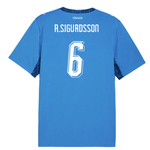 2026-2027 Iceland Home Shirt (R.Sigurdsson 6)