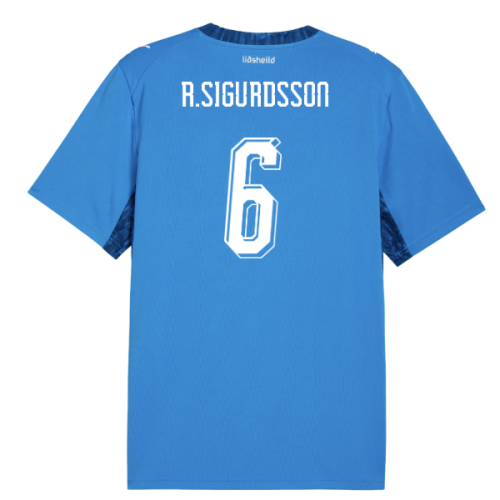2026-2027 Iceland Home Shirt (R.Sigurdsson 6)