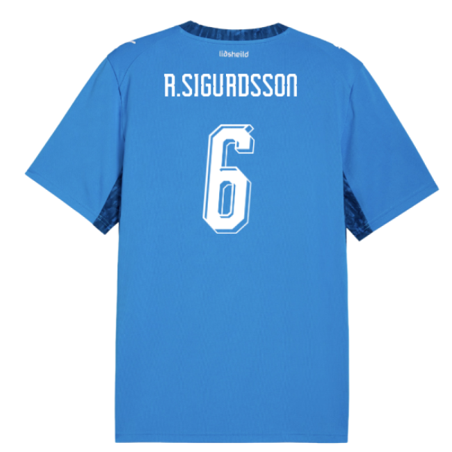 2026-2027 Iceland Home Shirt (R.Sigurdsson 6)