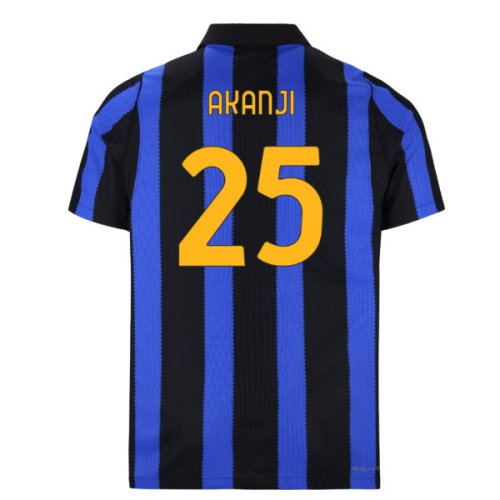 2026-2027 Inter Milan Aero-Fit Authentic Home Shirt (Akanji 25)