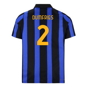 2026-2027 Inter Milan Aero-Fit Authentic Home Shirt (Dumfries 2)