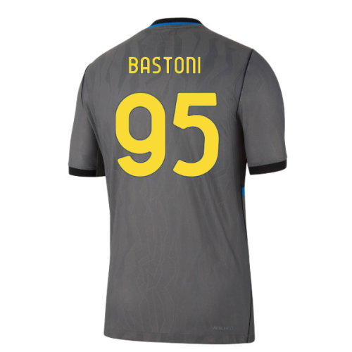 2026-2027 Inter Milan Authentic Third Shirt (Bastoni 95)