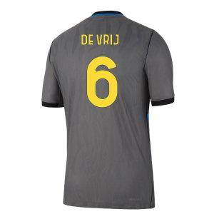 2026-2027 Inter Milan Authentic Third Shirt (De Vrij 6)