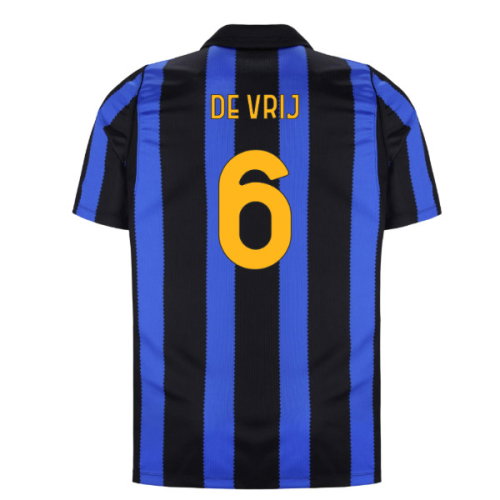 2026-2027 Inter Milan Home Shirt (Kids) (De Vrij 6)