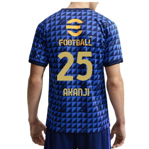2026-2027 Inter Milan Pre-Match Shirt (Blue) (Akanji 25)