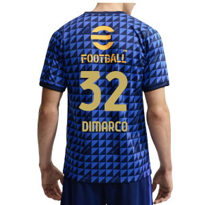 2026-2027 Inter Milan Pre-Match Shirt (Blue) (Dimarco 32)
