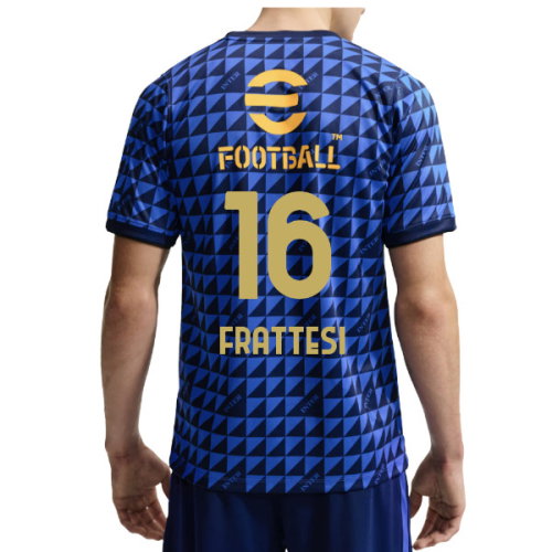 2026-2027 Inter Milan Pre-Match Shirt (Blue) (Frattesi 16)