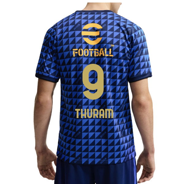 2026-2027 Inter Milan Pre-Match Shirt (Blue) (Thuram 9)