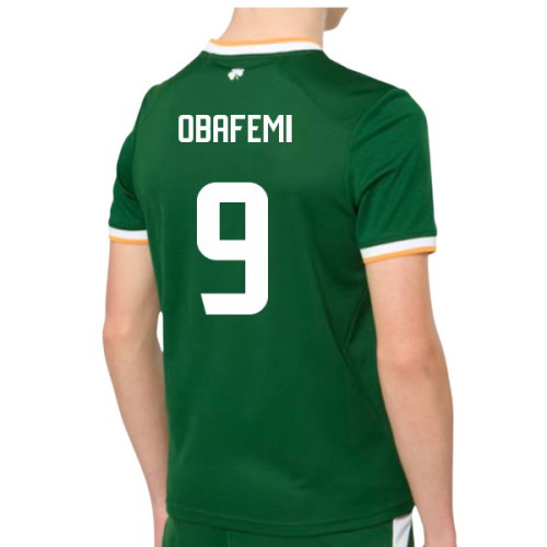 2026-2027 Ireland Home Shirt (Kids) (Obafemi 9)