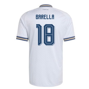 2026-2027 Italy Authentic Away Shirt (Barella 18)