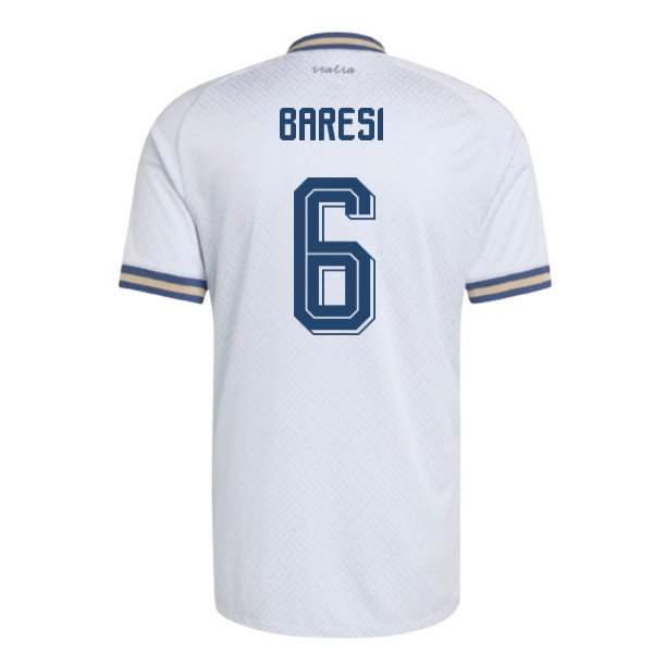 2026-2027 Italy Authentic Away Shirt (Baresi 6)