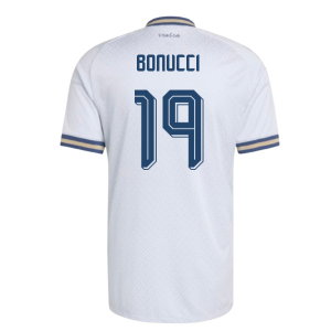 2026-2027 Italy Authentic Away Shirt (Bonucci 19)