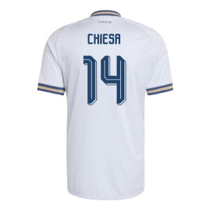2026-2027 Italy Authentic Away Shirt (Chiesa 14)