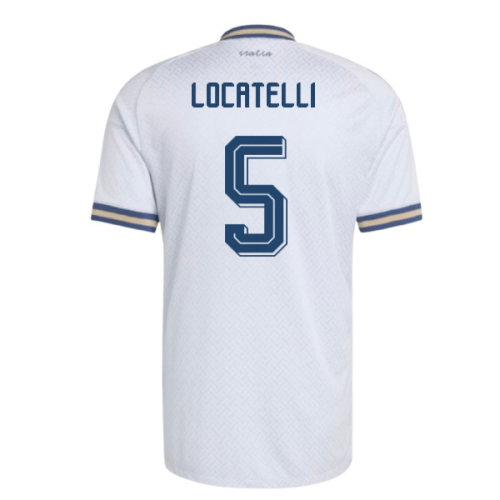 2026-2027 Italy Authentic Away Shirt (Locatelli 5)
