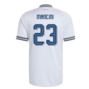 2026-2027 Italy Authentic Away Shirt (Mancini 23)