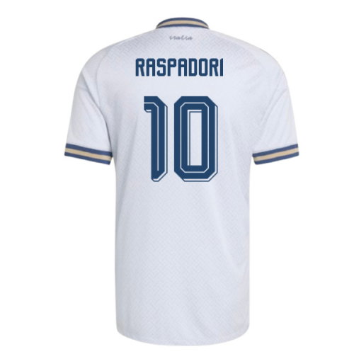 2026-2027 Italy Authentic Away Shirt (Raspadori 10)