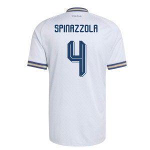2026-2027 Italy Authentic Away Shirt (Spinazzola 4)