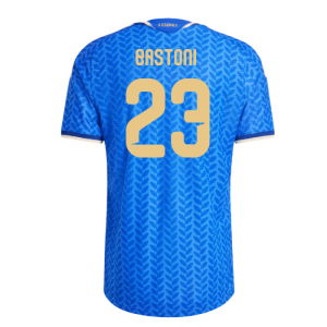 2026-2027 Italy Authentic Home Shirt (Bastoni 23)