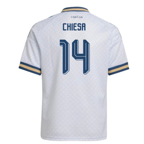 2026-2027 Italy Away Shirt (Kids) (Chiesa 14)