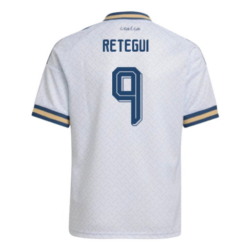 2026-2027 Italy Away Shirt (Kids) (Retegui 9)