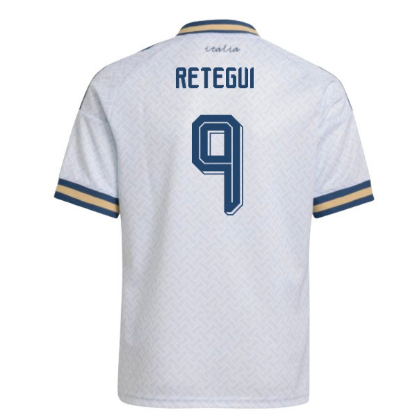 2026-2027 Italy Away Shirt (Kids) (Retegui 9)