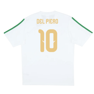 2026-2027 Italy DNA Tee (White) (Del Piero 10)