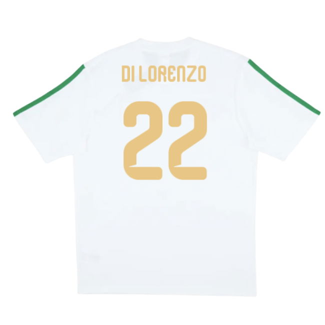 2026-2027 Italy DNA Tee (White) (Di Lorenzo 22)