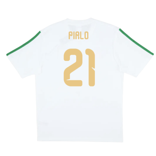 2026-2027 Italy DNA Tee (White) (Pirlo 21)