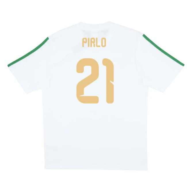 2026-2027 Italy DNA Tee (White) (Pirlo 21)