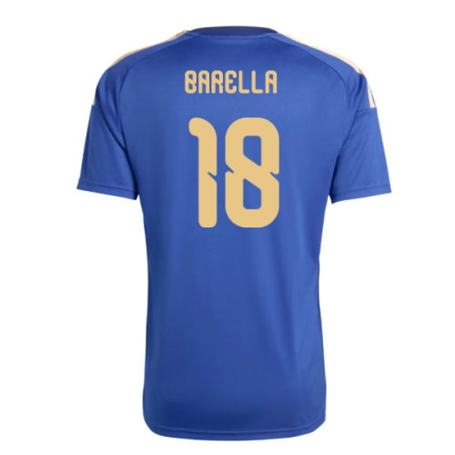 2026-2027 Italy Home Fan Jersey (Barella 18)