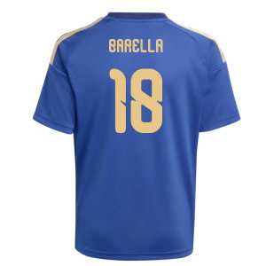 2026-2027 Italy Home Fan Jersey (Kids) (Barella 18)