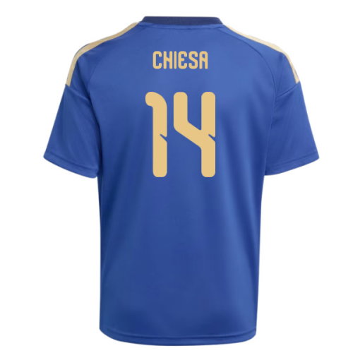 2026-2027 Italy Home Fan Jersey (Kids) (Chiesa 14)