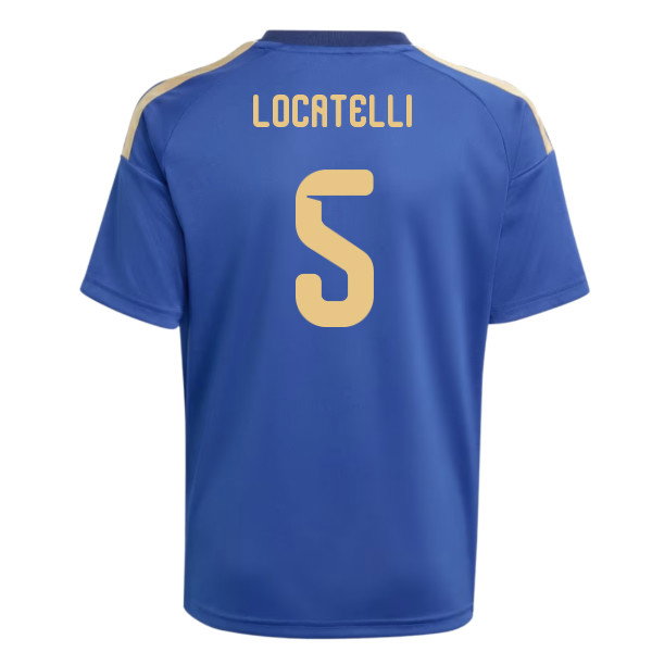 2026-2027 Italy Home Fan Jersey (Kids) (Locatelli 5)