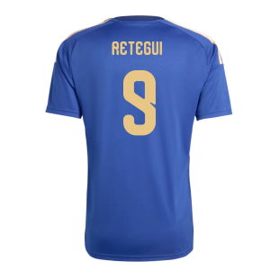 2026-2027 Italy Home Fan Jersey (Retegui 9)