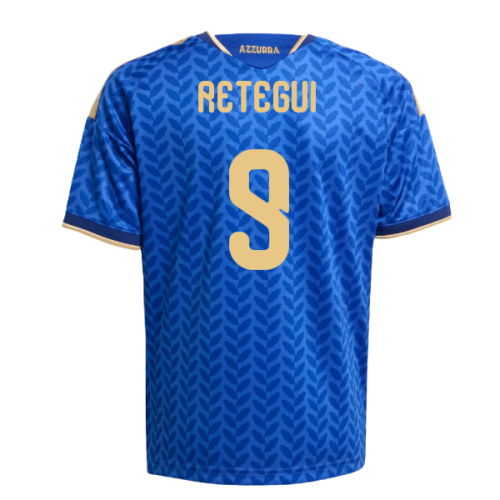 2026-2027 Italy Home Mini Kit (Retegui 9)