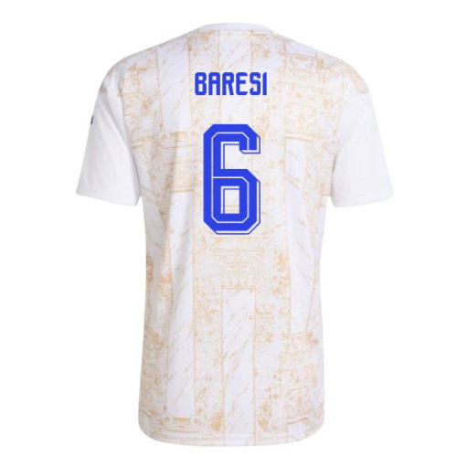 2026-2027 Italy Home Pre-Match Shirt (White) (Baresi 6)